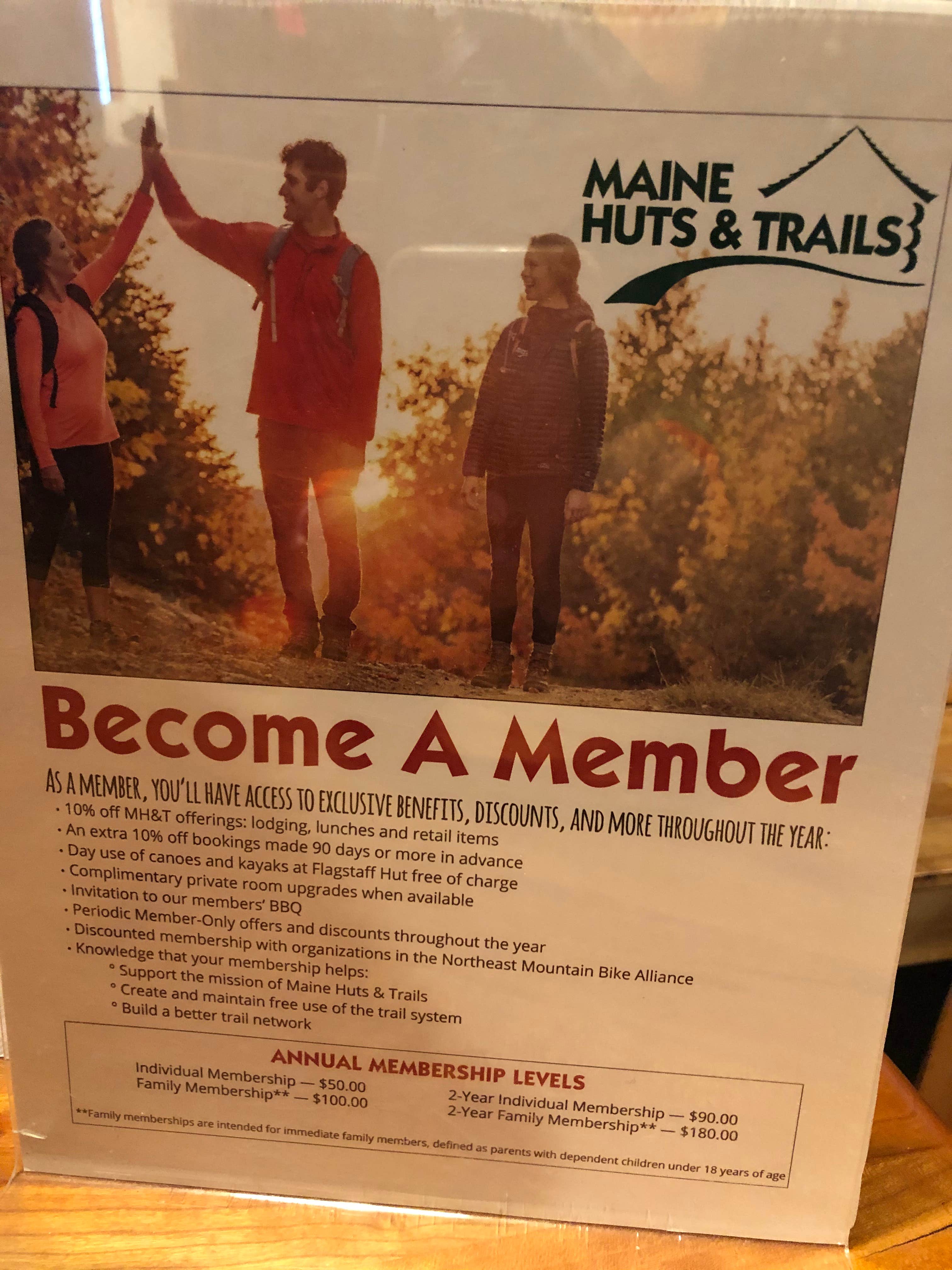 Camper-submitted photo at Poplar Stream Hut near Greenville, ME