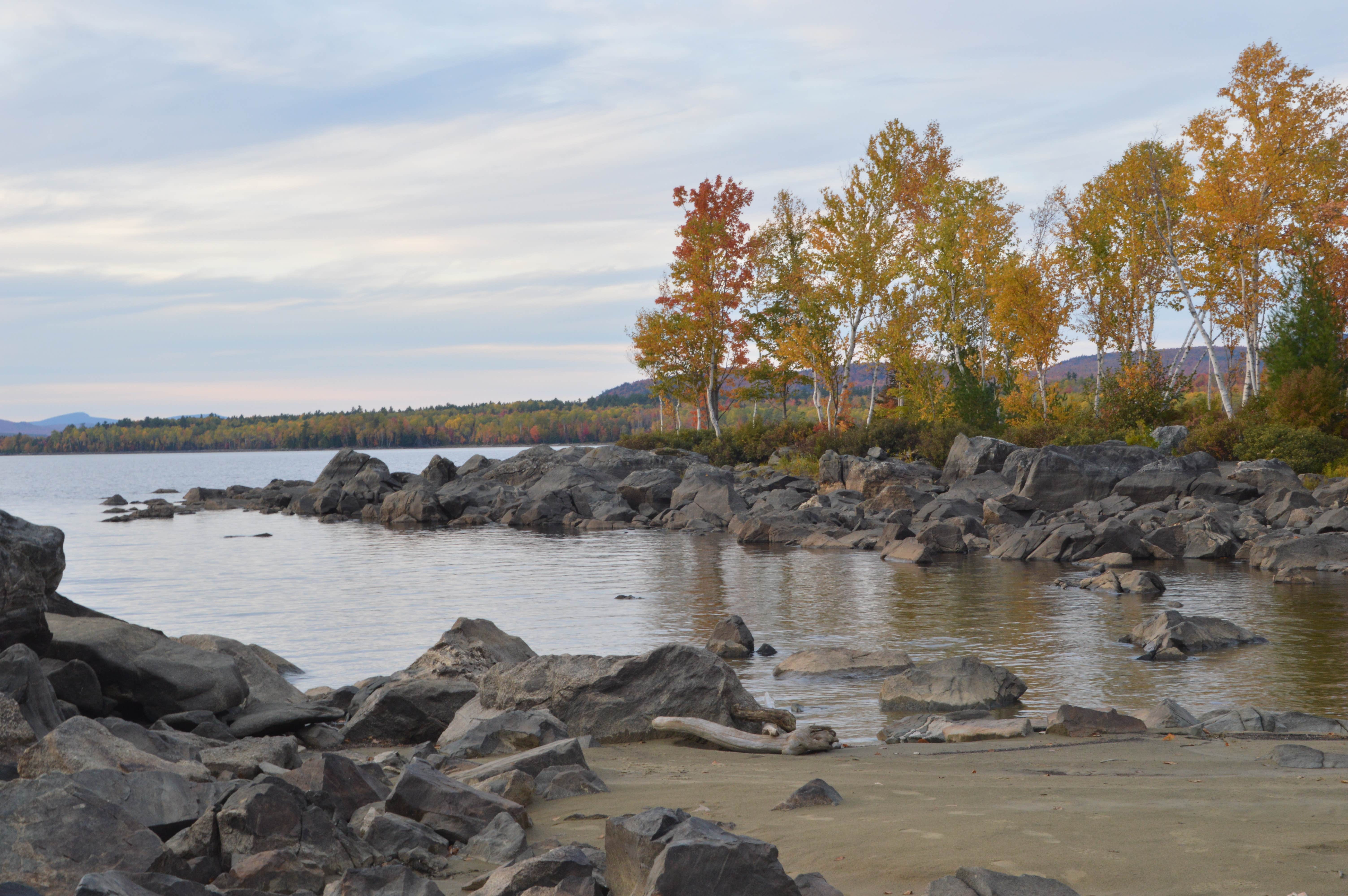 Camper-submitted photo at Flagstaff Hut near Caratunk, ME