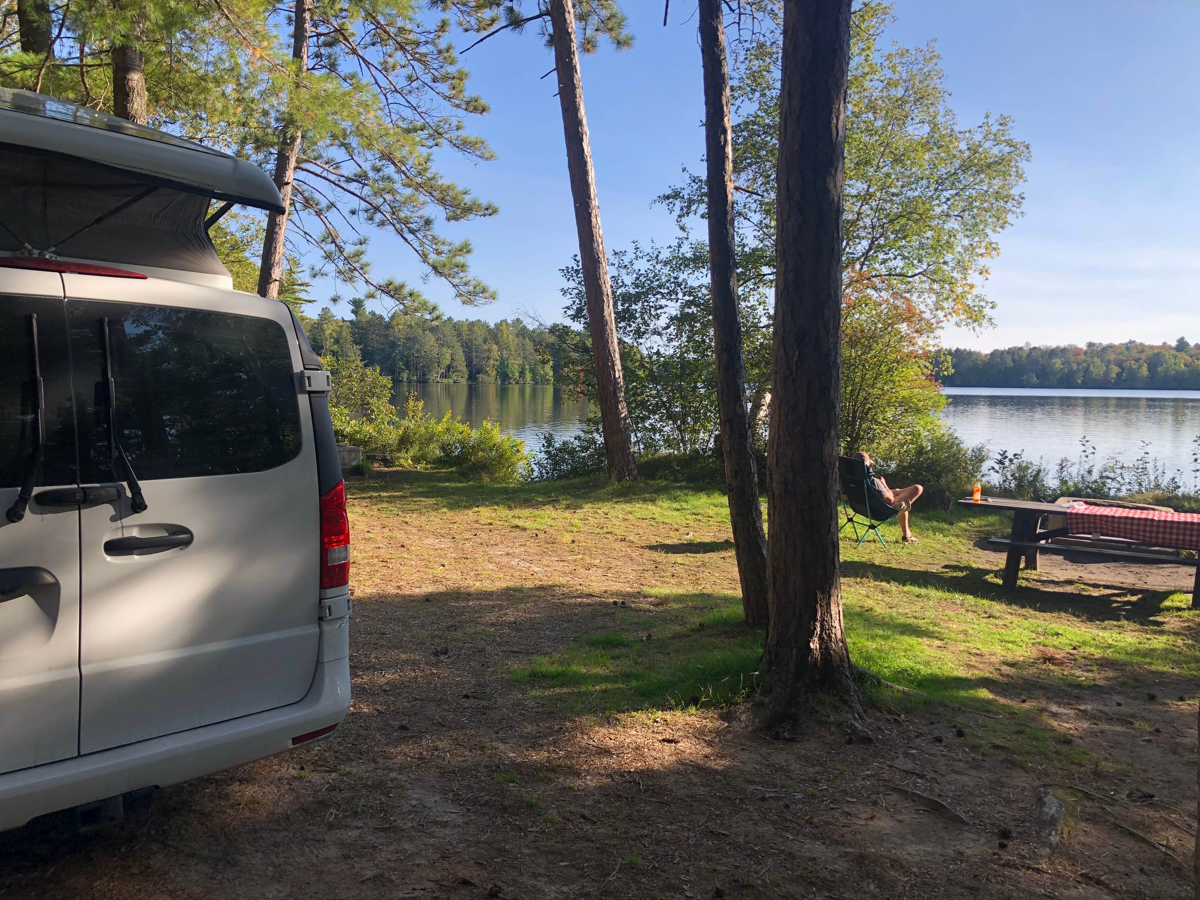 Lee D.'s photo of rv camping at Fish Creek Pond Campground near Colton, NY