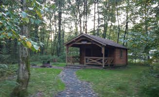 J K.'s photo of glamping accommodations at French Creek State Park Campground near Oley, PA