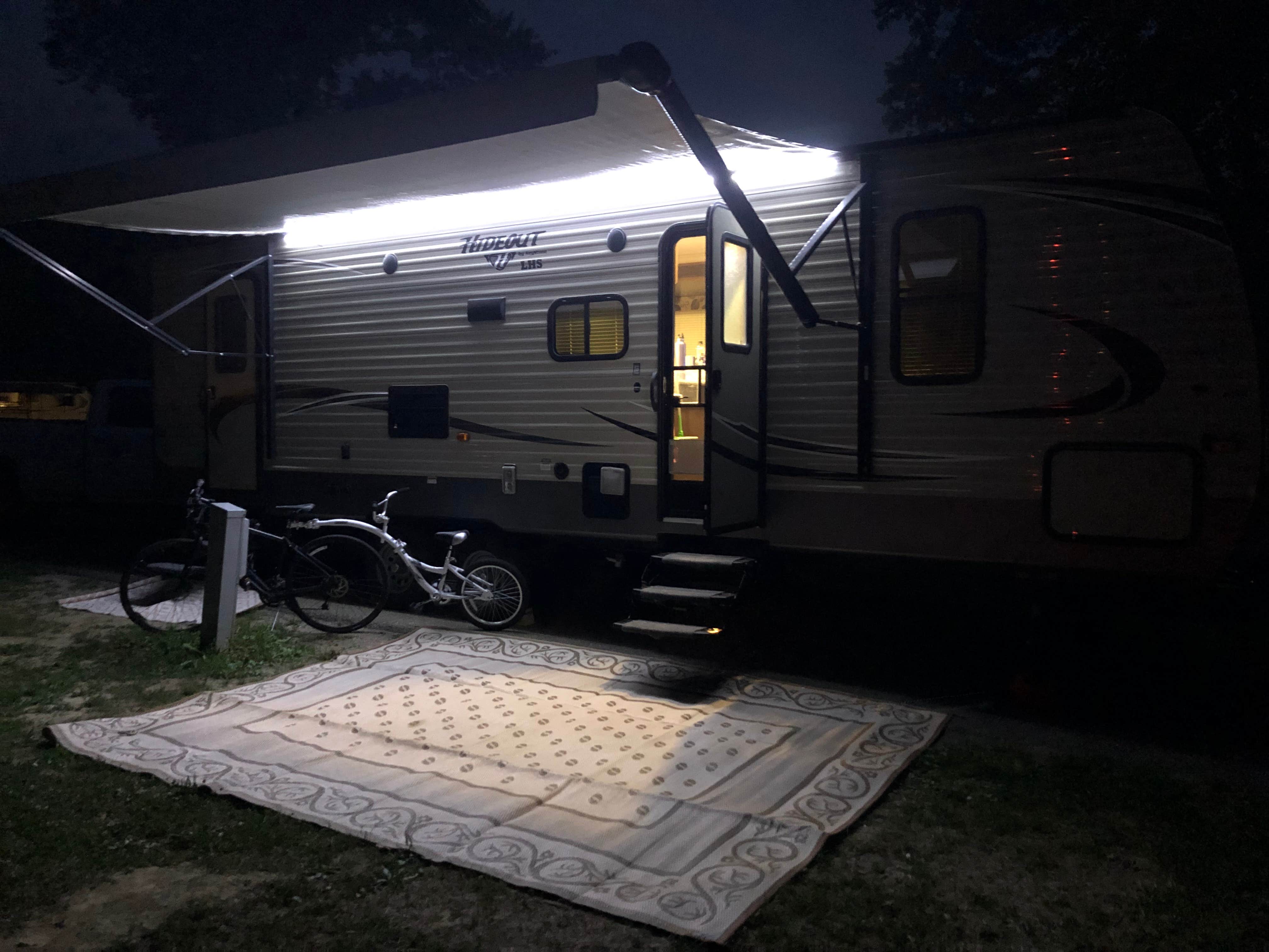 Shasta K.'s photo of rv camping at Turkey Run State Park Campground near Smithville, IN