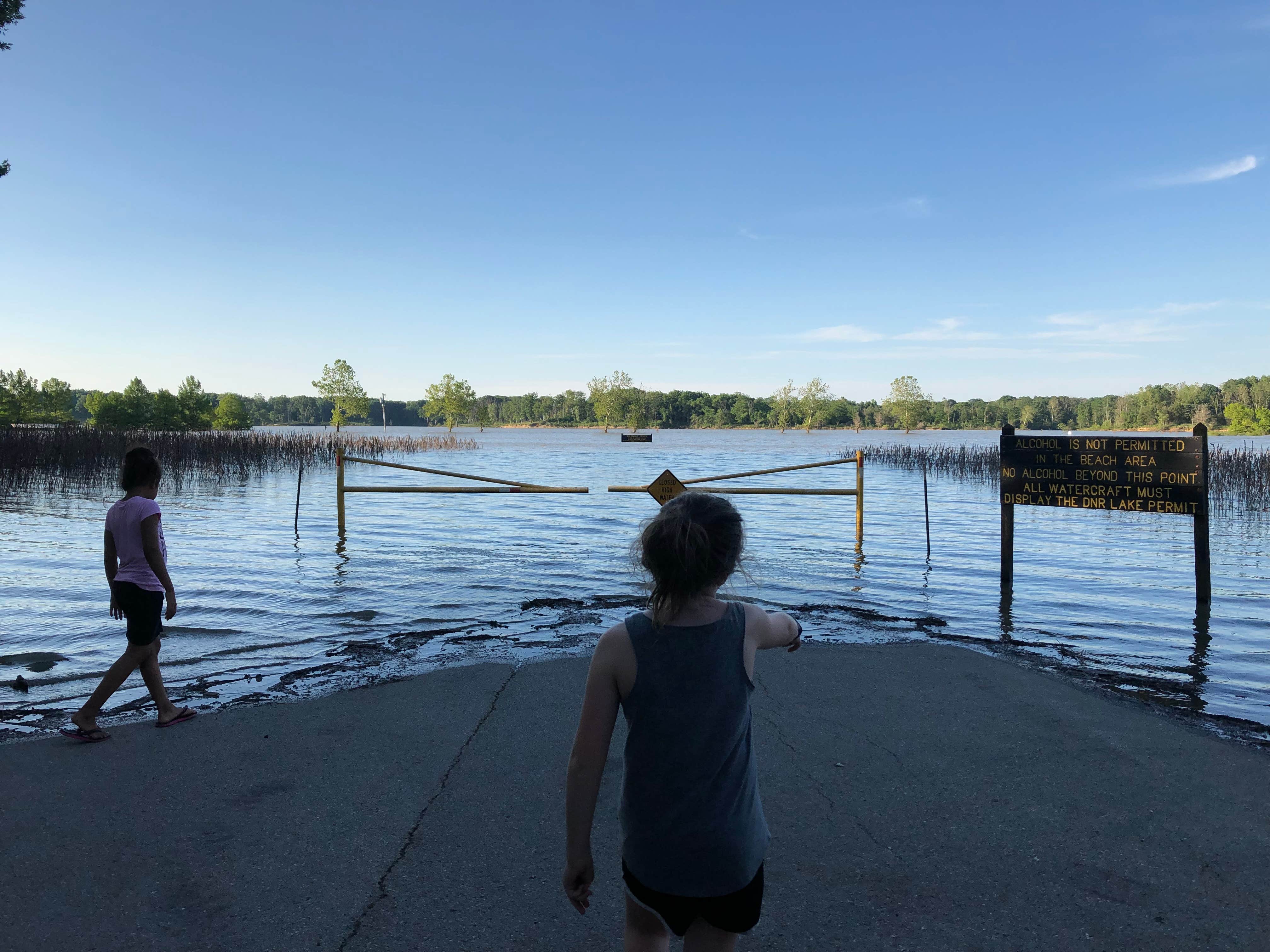 Camper-submitted photo at Lost Bridge West State Recreation Area Campgrounds — Salamonie Lake near Upland, IN