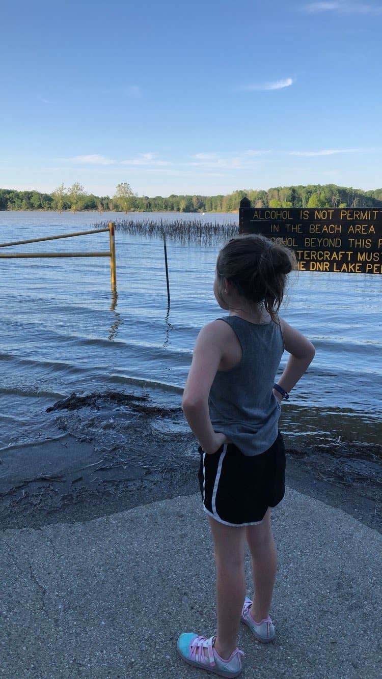 Camper-submitted photo at Lost Bridge West State Recreation Area Campgrounds — Salamonie Lake near Upland, IN