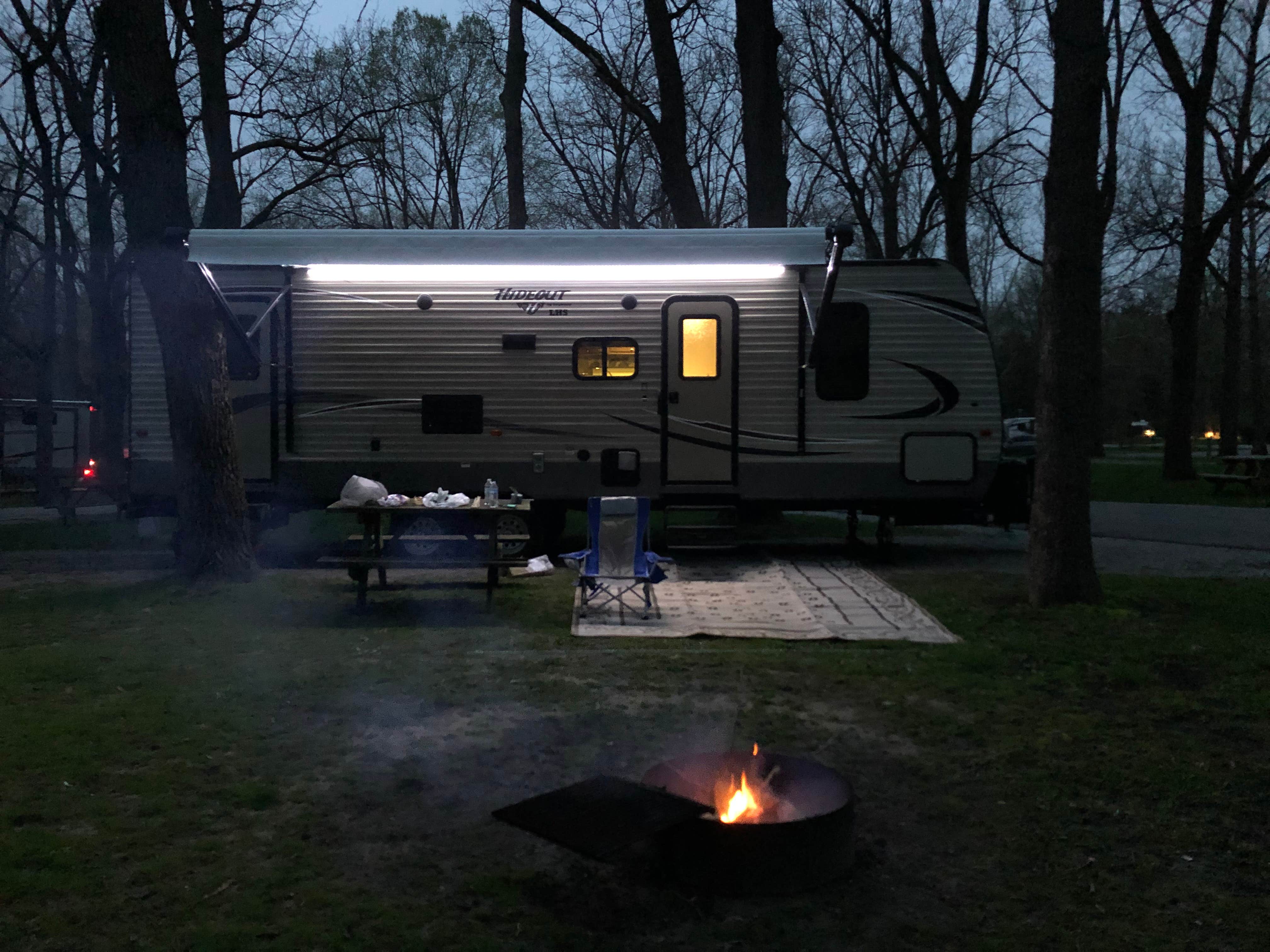Shasta K.'s photo of rv camping at Pokagon State Park Campground near Sturgis, MI