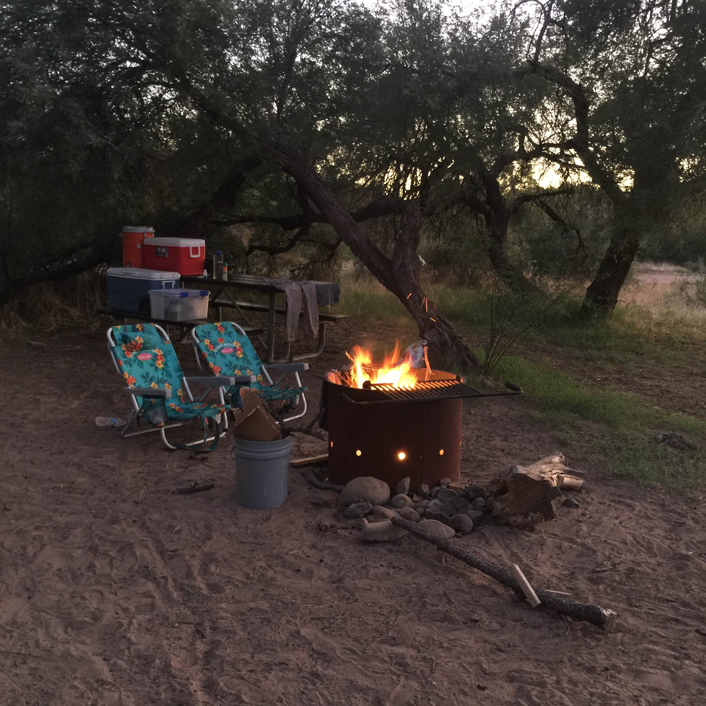 Camper-submitted photo at Tonto National Forest Riverside Campground near Carefree, AZ