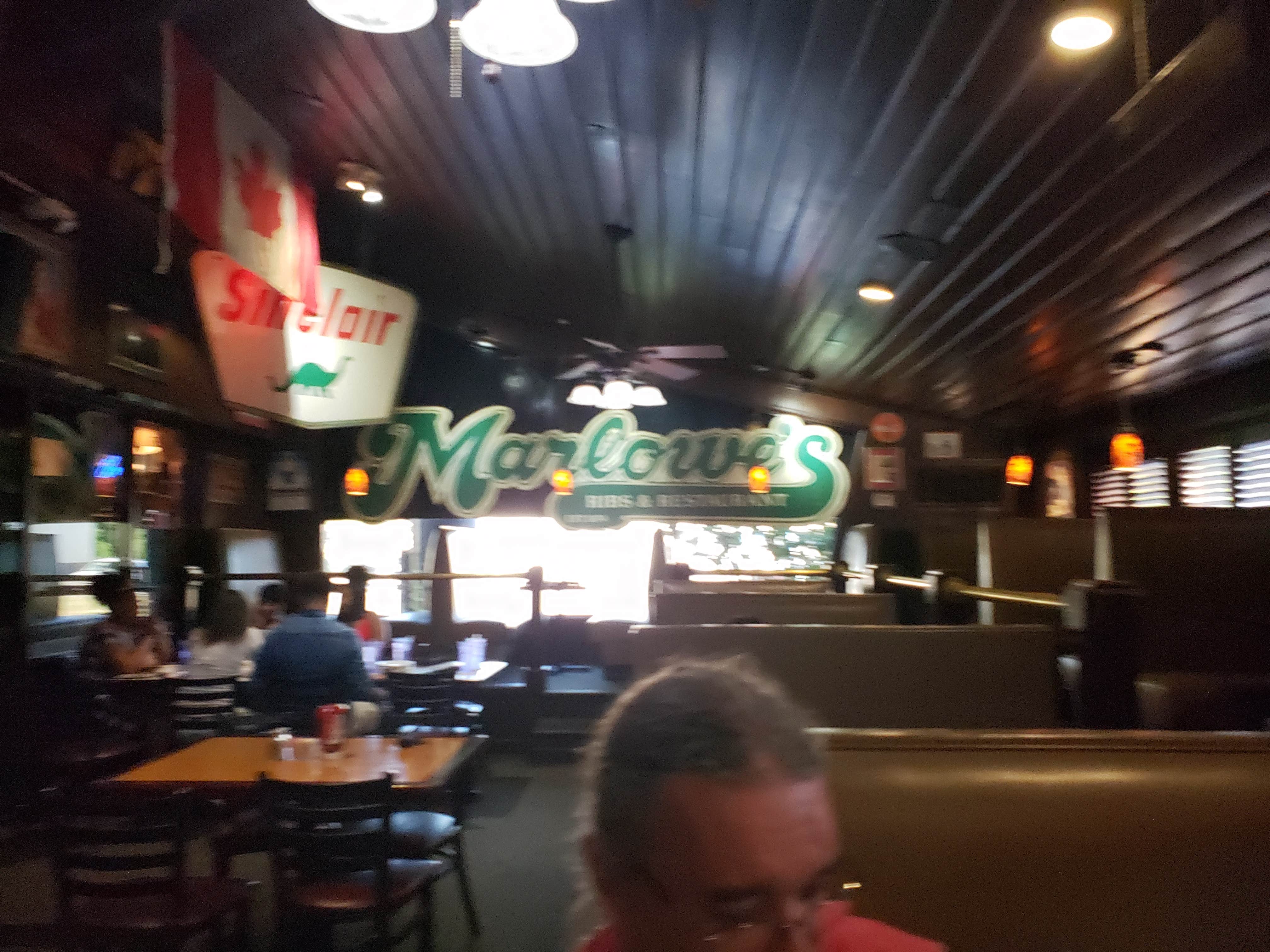Great food real close