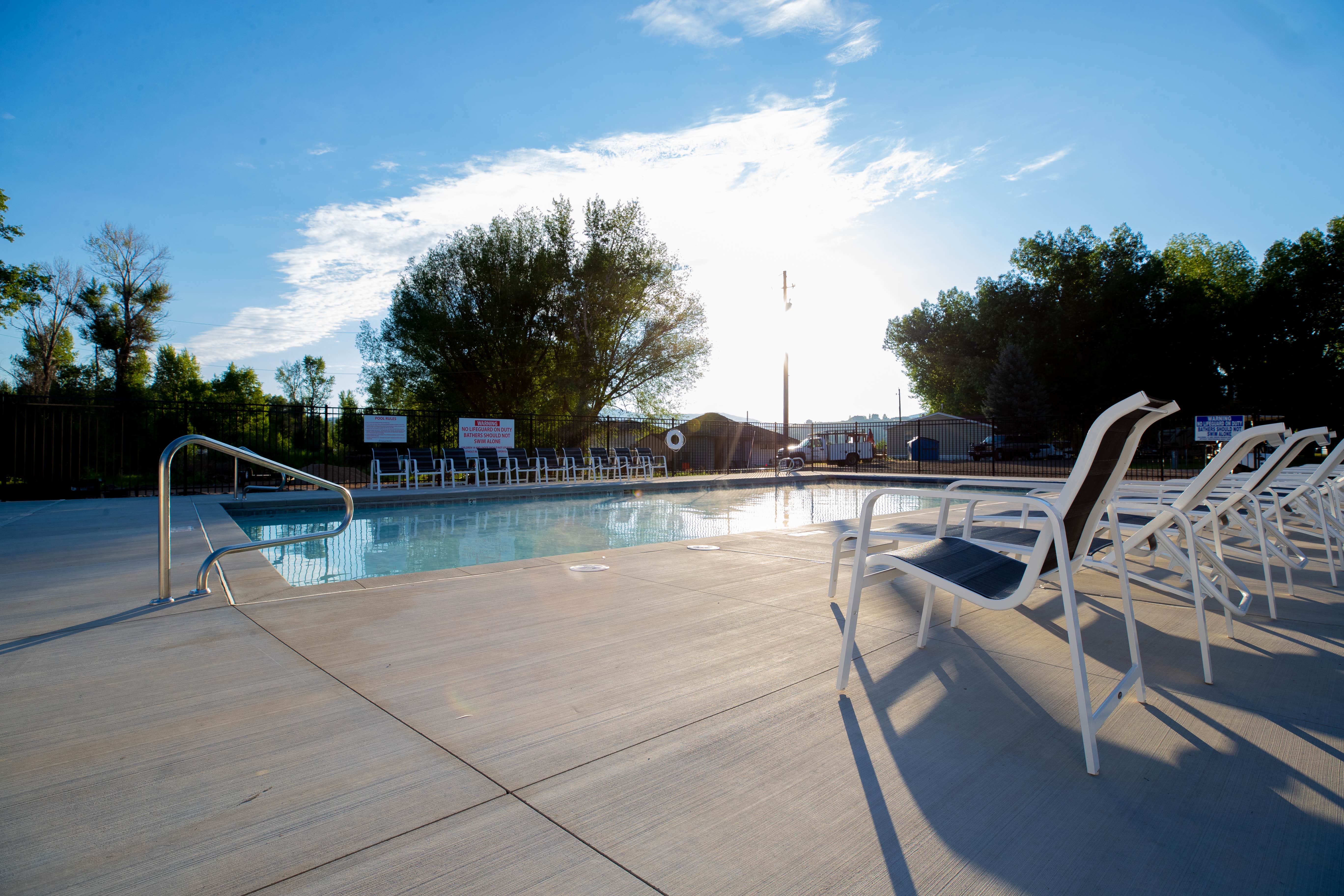 Camper-submitted photo at Echo Island RV Resort near Evanston, WY