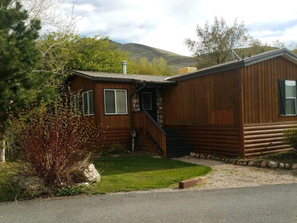 Escape R.'s photo of a cabin at Big Mountain Campground RV Park - CLOSED near Saratoga Springs, UT