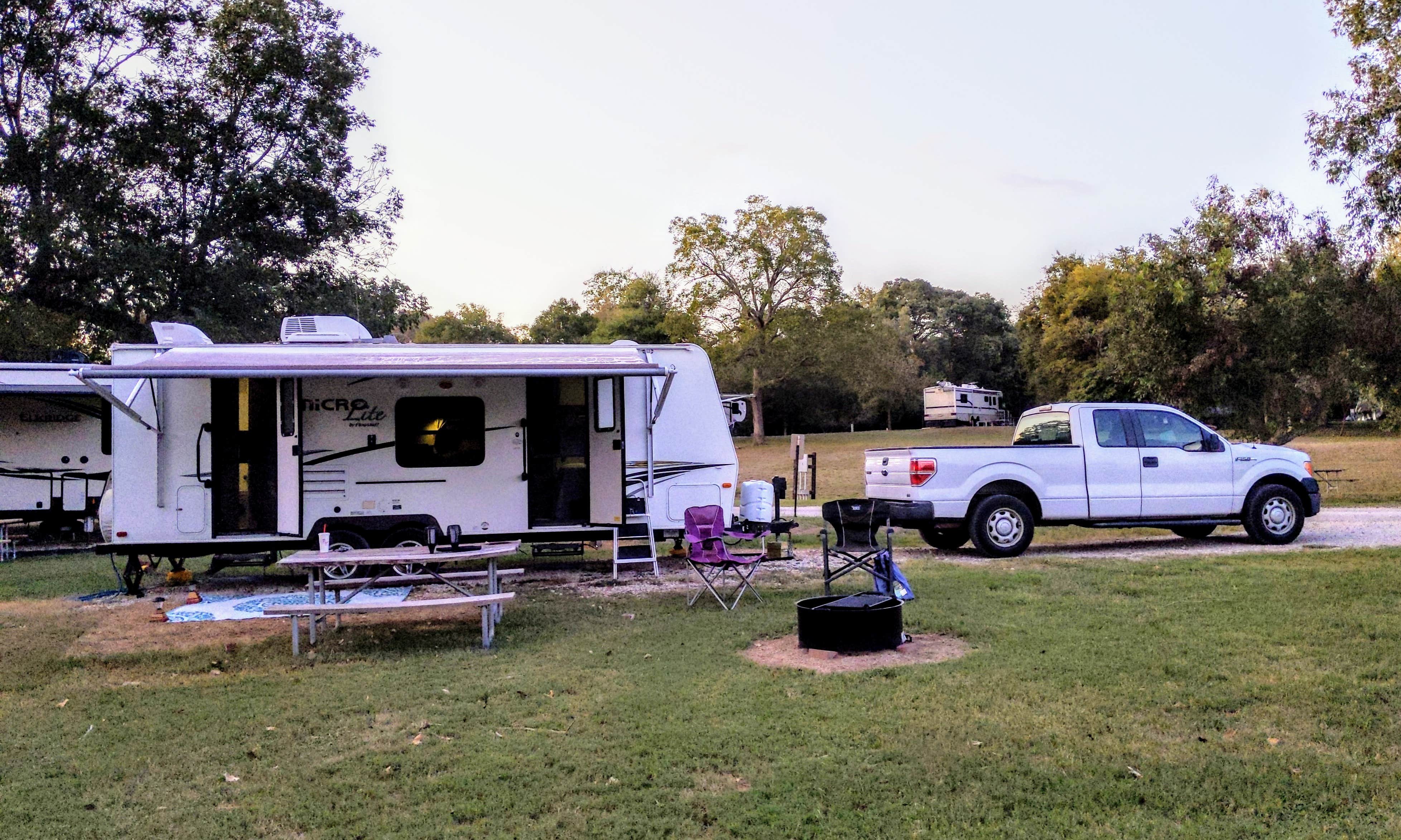 Brian P.'s photo of rv camping at Thousand Trails Colorado River near Warda, TX