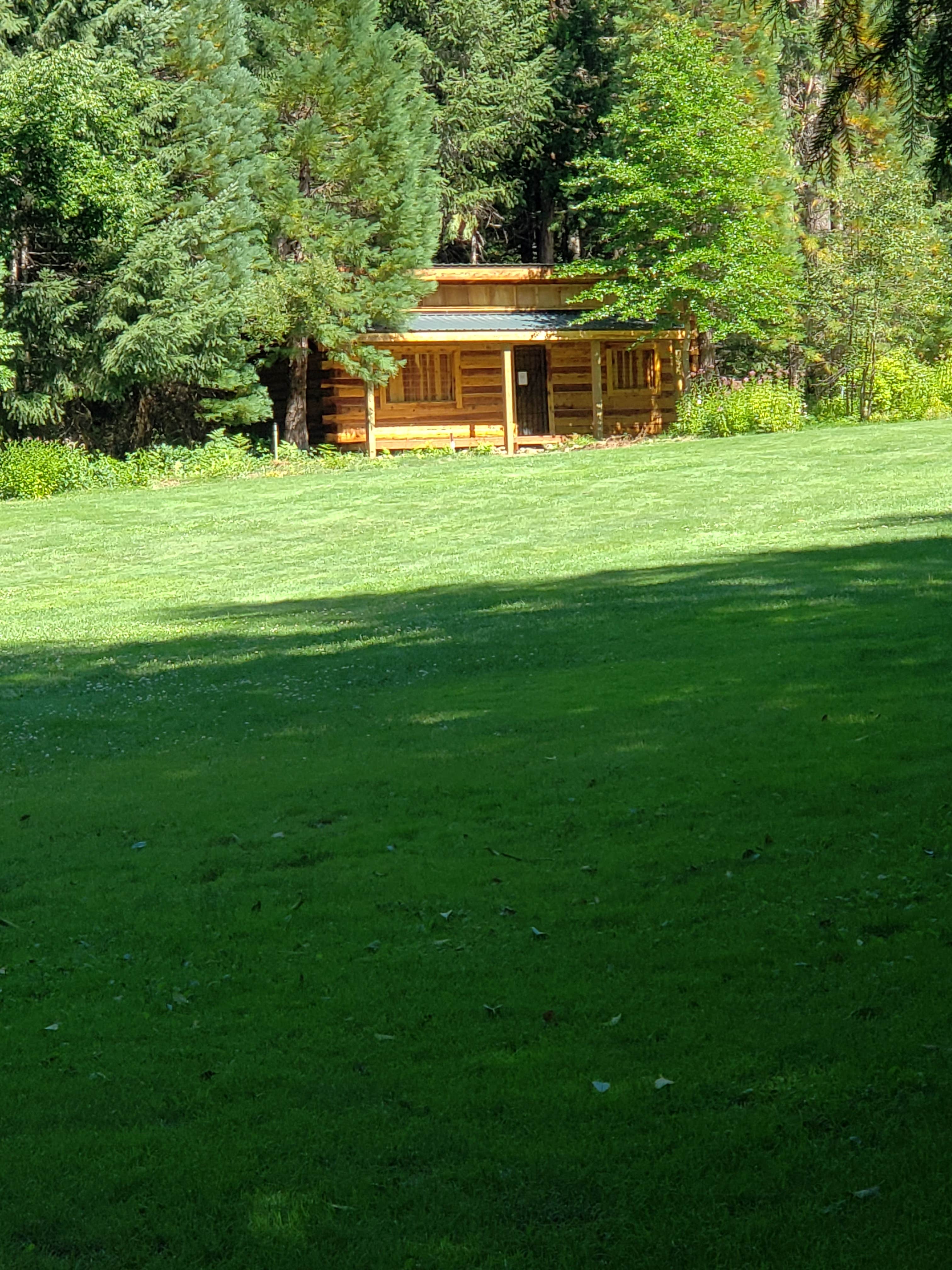 Randy D.'s photo of glamping accommodations at Belknap Hot Springs Lodge and Gardens near Foster, OR
