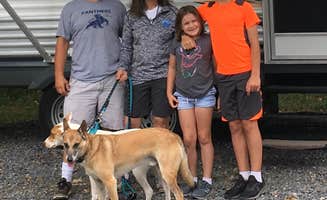 Mitch P.'s photo of camping with pets at Just Plane Adventures in West Virginia