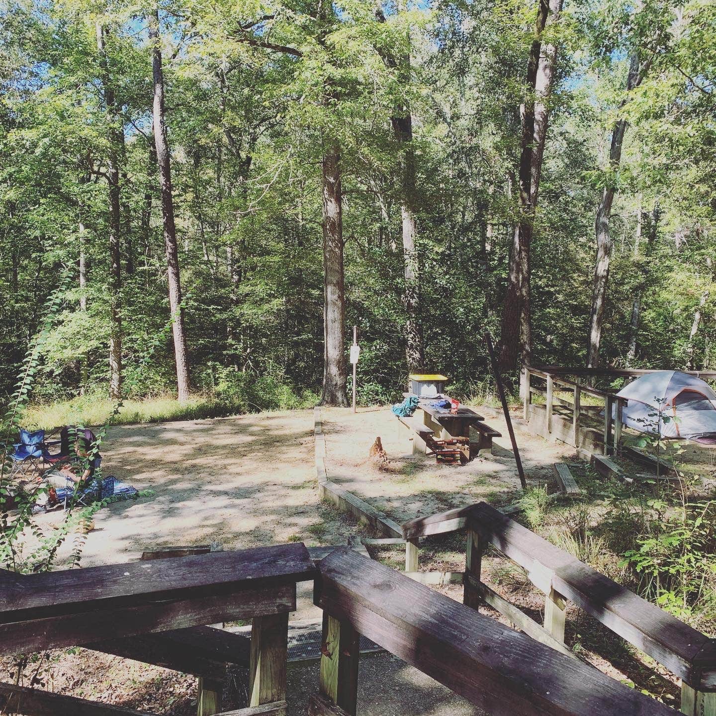 Improved campsite