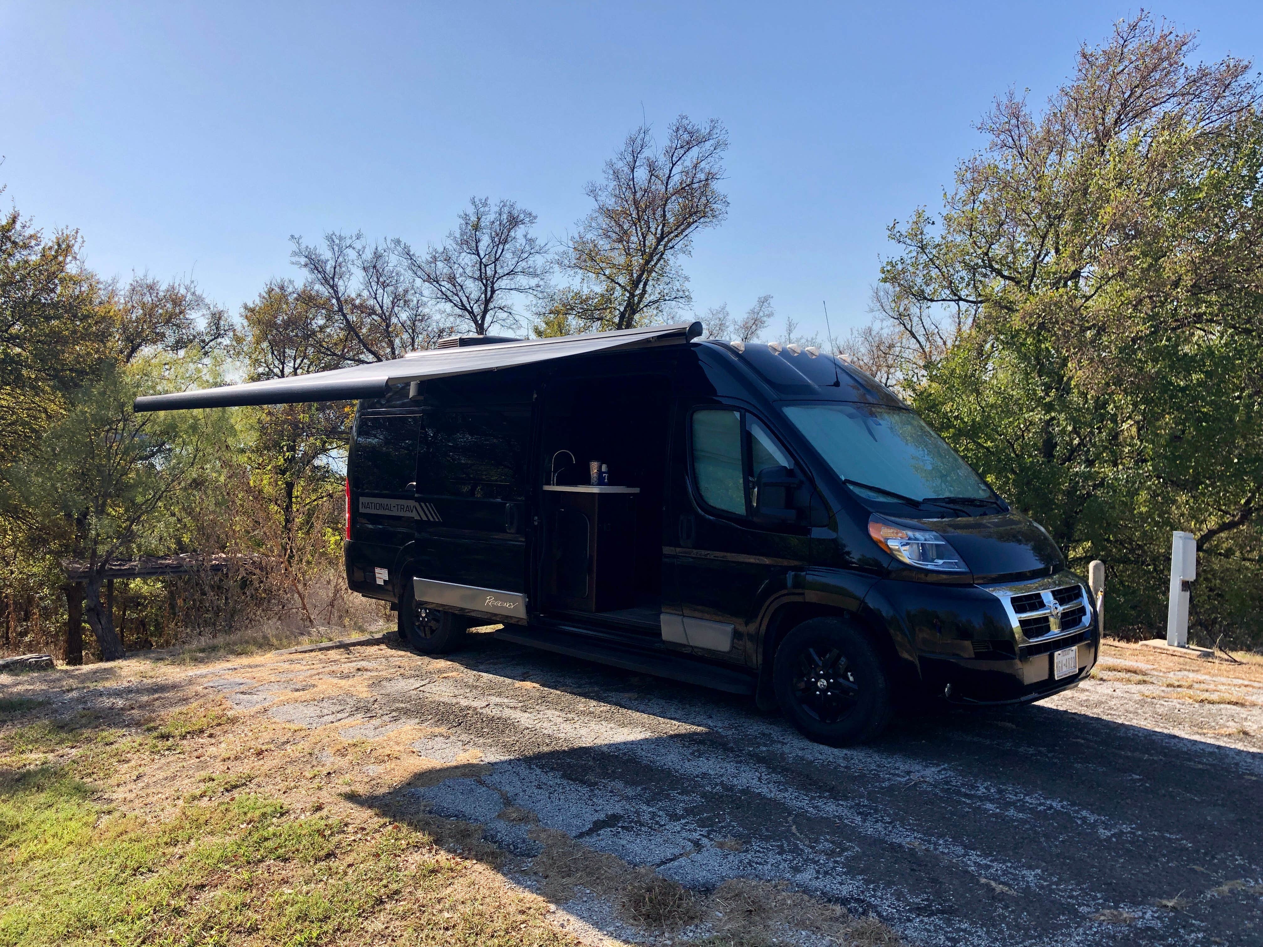 Chris P.'s photo of rv camping at Cedar Hill State Park Campground near Duncanville, TX