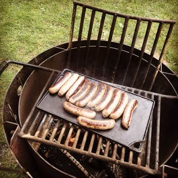 Paul B.'s photo of camping with pets at Kooser State Park Campground near Schellsburg, PA