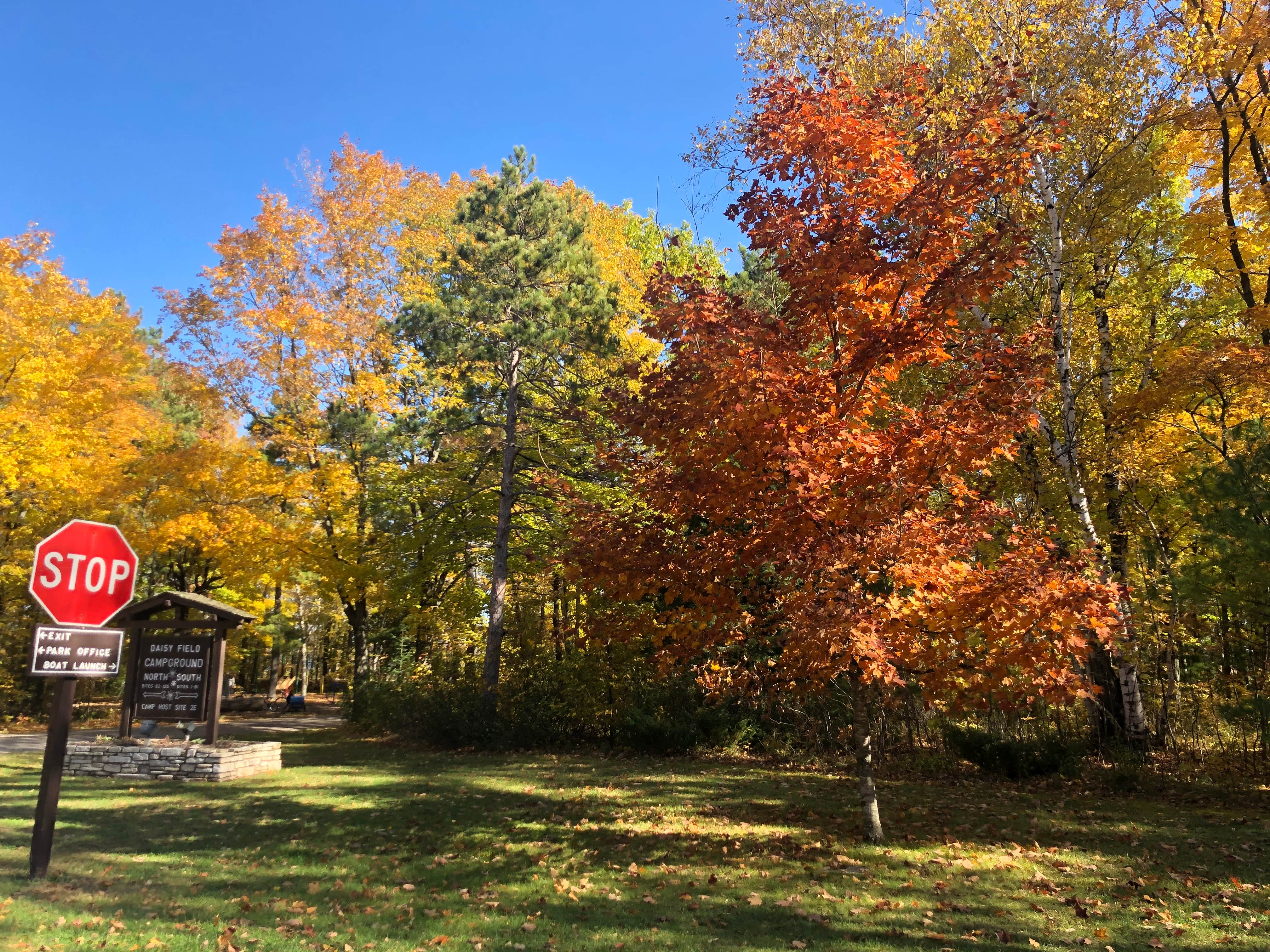 Camper-submitted photo at Daisy Field Campground — Potawatomi State Park near Sister Bay, WI