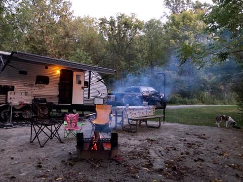 Camper-submitted photo at Keystone State Park Campground near Washington, PA