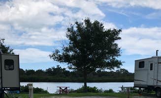 Kelly B.'s photo of rv camping at Indian Mound Fish Camp near New Smyrna Beach, FL