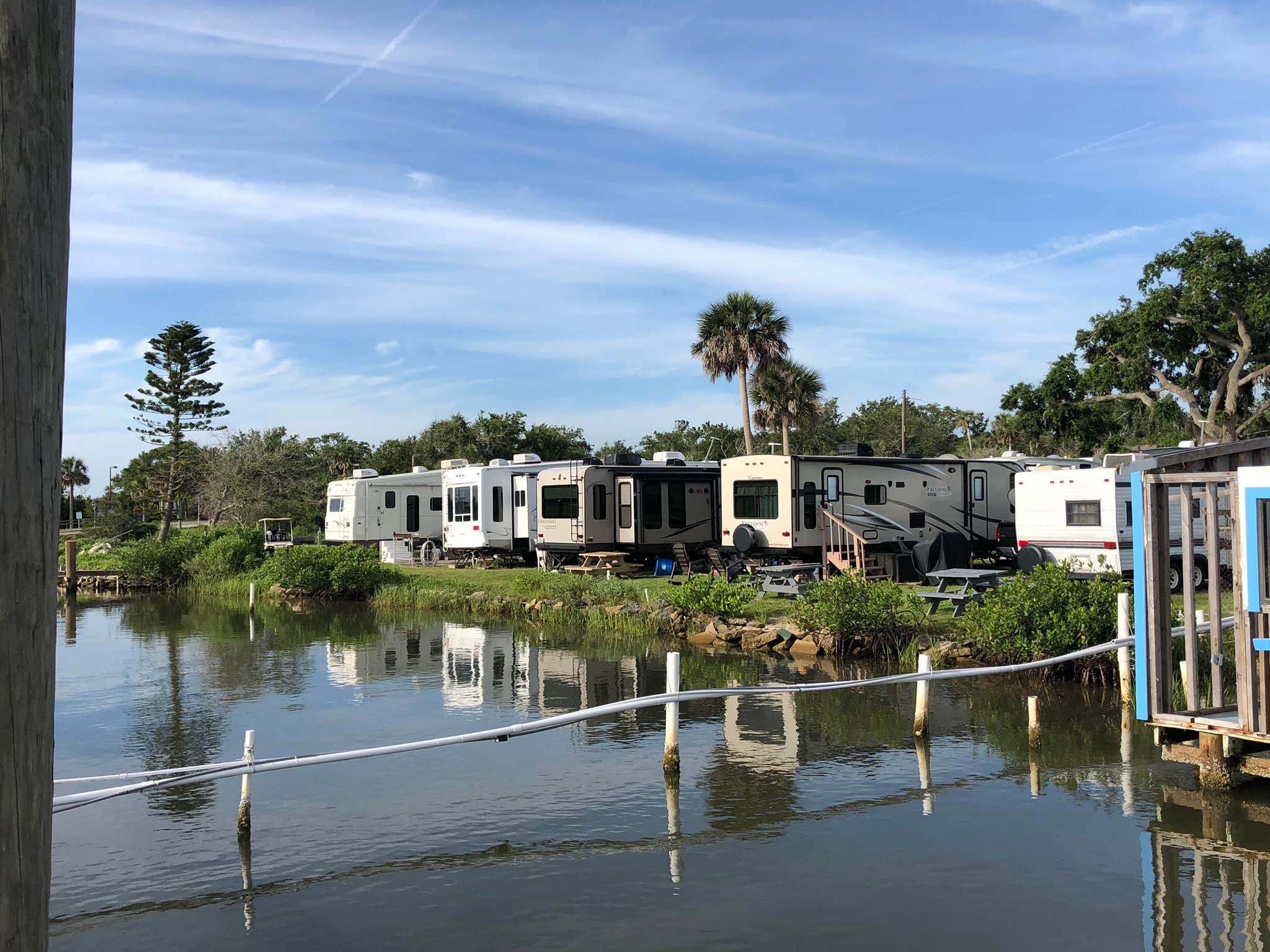 Camper-submitted photo at Indian Mound Fish Camp near New Smyrna Beach, FL