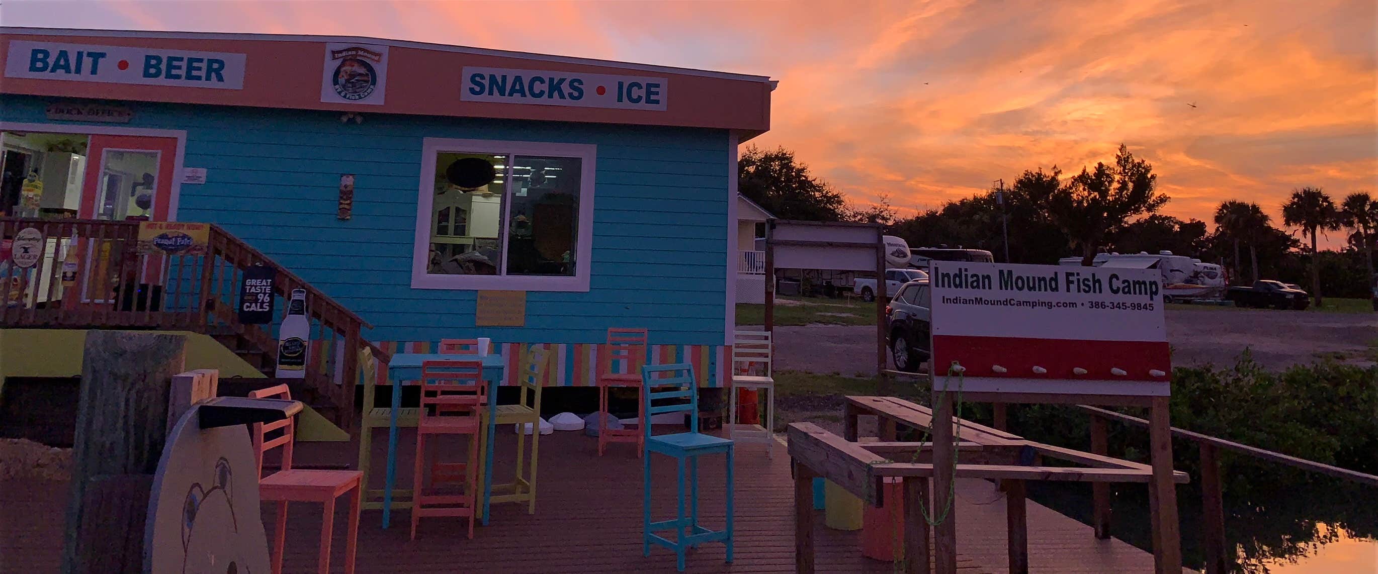 Camper-submitted photo at Indian Mound Fish Camp near New Smyrna Beach, FL