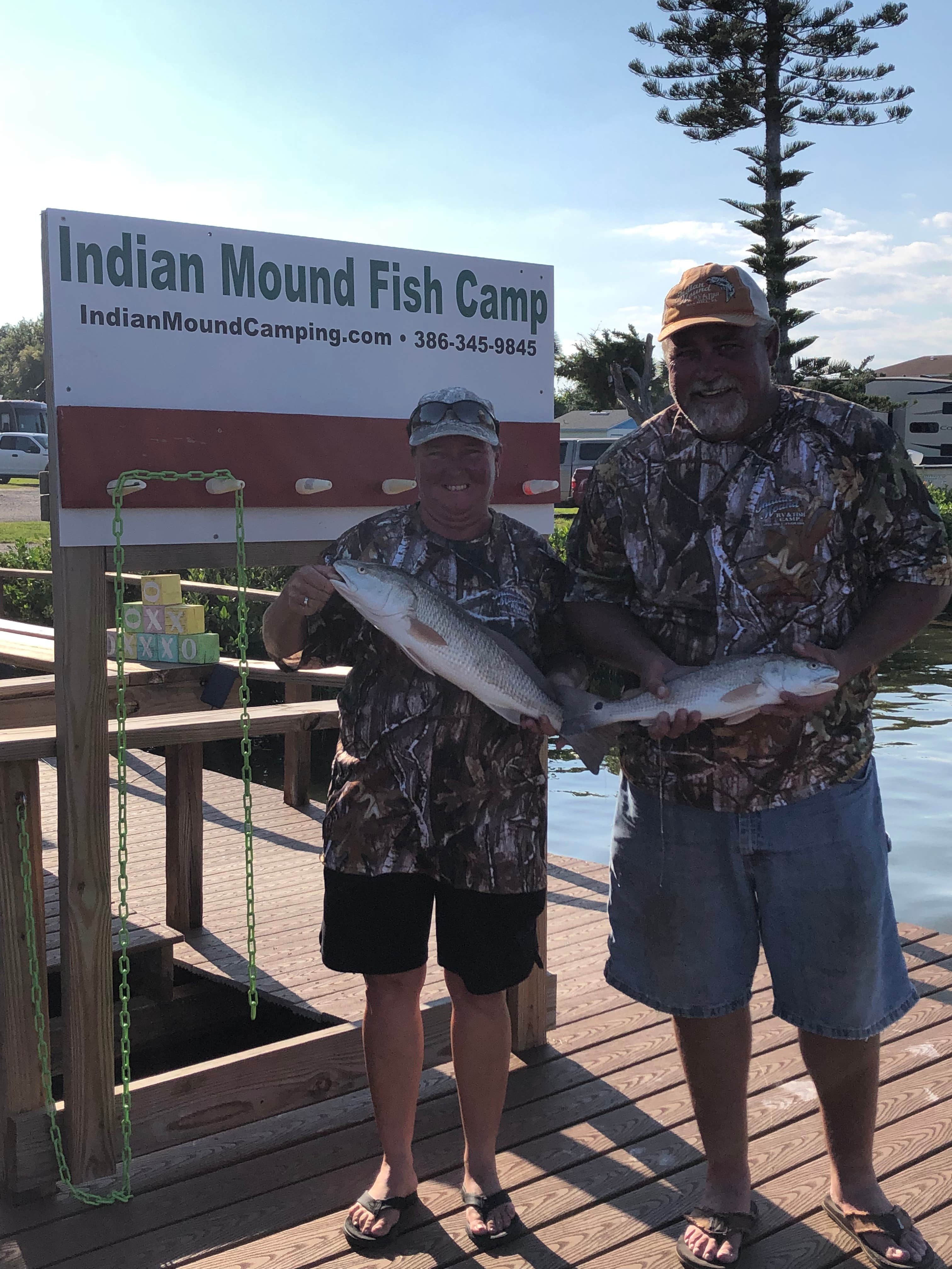 Camper-submitted photo at Indian Mound Fish Camp near New Smyrna Beach, FL