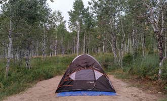 Camping near River's Edge at Deer Park: Pine Creek - Cottonwood Campground — Wasatch Mountain State Park, Midway, Utah