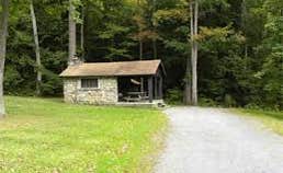 J K.'s photo of a cabin at Parker Dam State Park Campground near Westline, PA