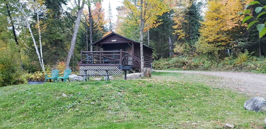 Jean C.'s photo of a cabin at Base Camp — Umbagog Lake State Park near Weld, ME
