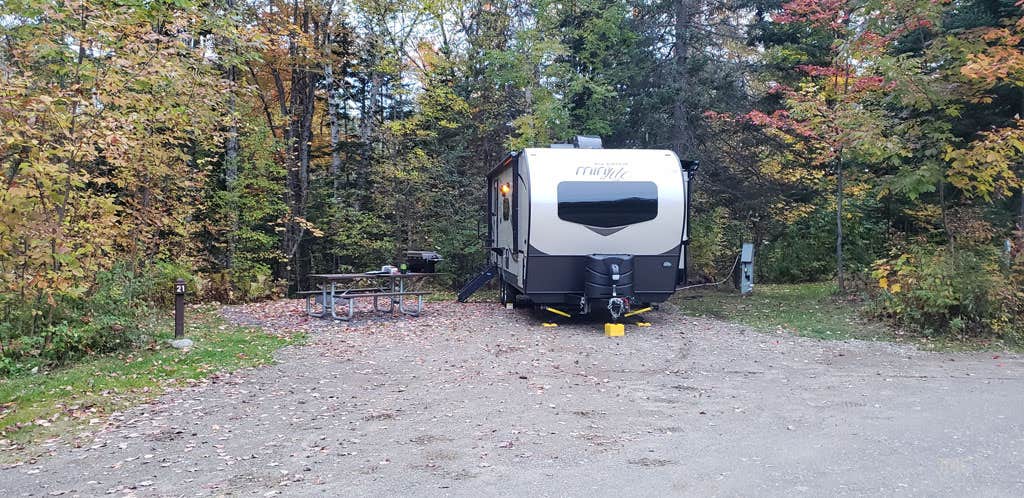 Jean C.'s photo of rv camping at Base Camp — Umbagog Lake State Park near Errol, NH