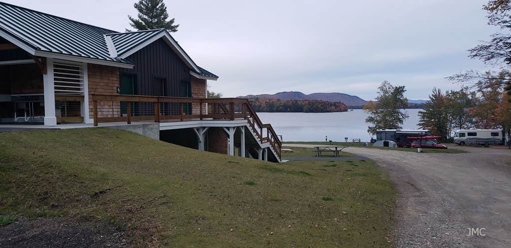 Jean C.'s photo of a cabin at Base Camp — Umbagog Lake State Park near Berlin, NH