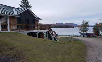 Jean C.'s photo of a cabin at Base Camp — Umbagog Lake State Park near Gilead, ME