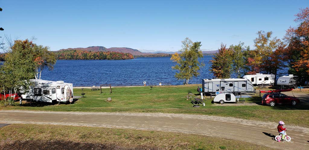Jean C.'s photo of rv camping at Base Camp — Umbagog Lake State Park near Newry, ME