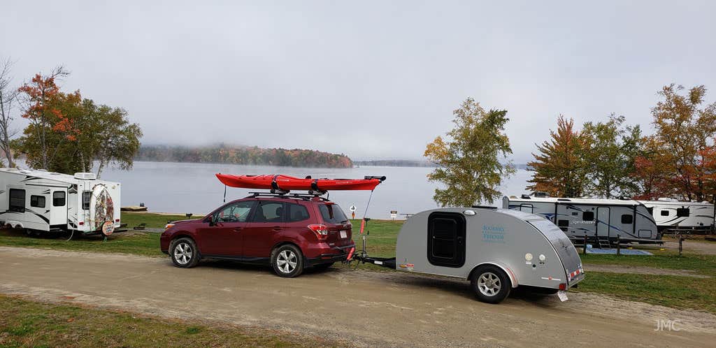 Jean C.'s photo of rv camping at Base Camp — Umbagog Lake State Park near Errol, NH