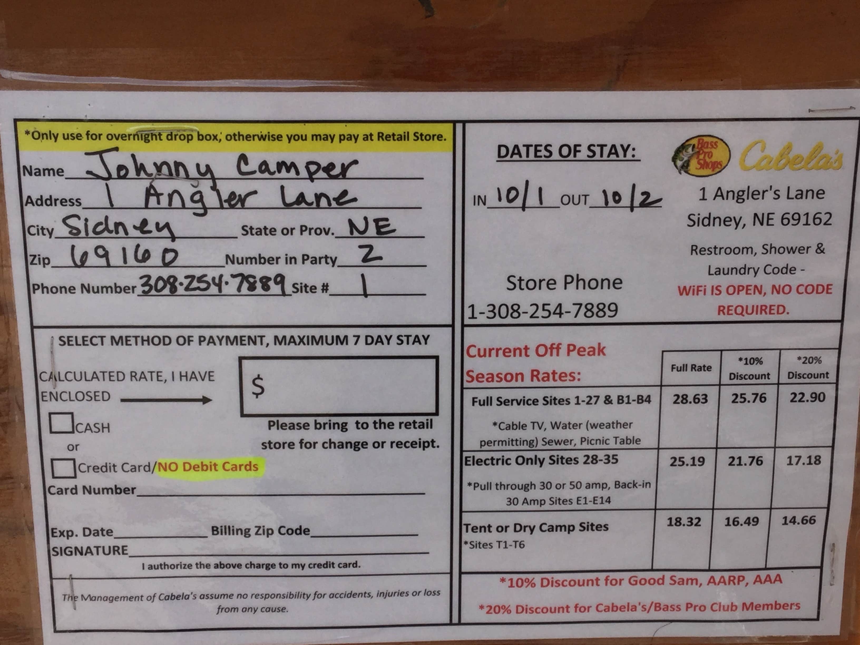 Camper-submitted photo at Cabela's RV Park & Campground near Sterling, CO