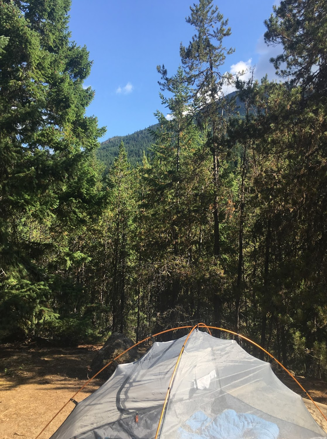 Jenna F.'s photo of tent camping at Ponderosa Campground — Ross Lake National Recreation Area near North Cascades National Park