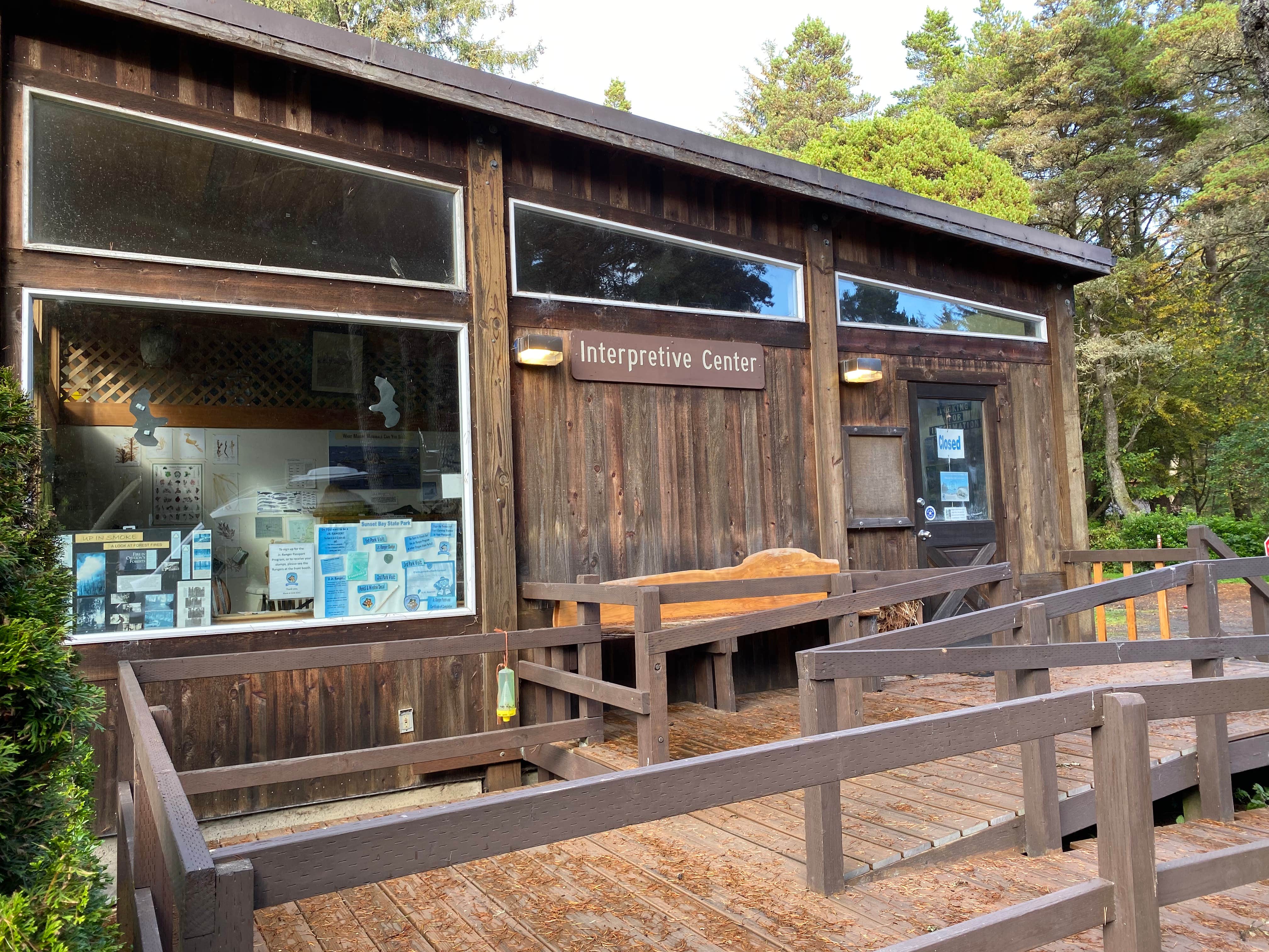 The School for  Y.'s photo of a cabin at Sunset Bay State Park Campground near Bandon, OR