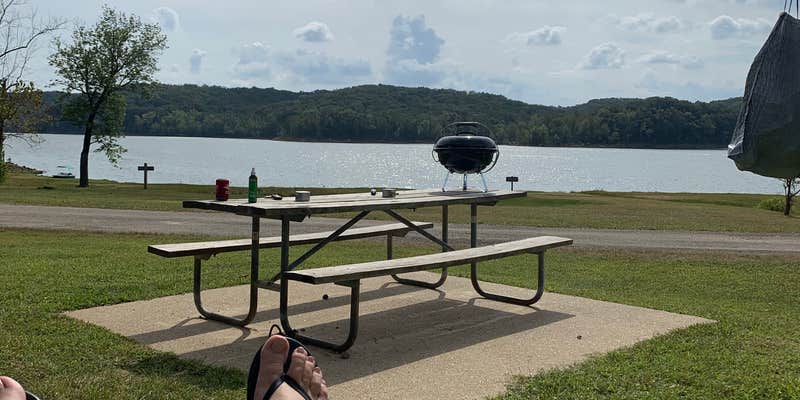 Camper submitted image from Asher Creek Campground — Lake Wappapello State Park