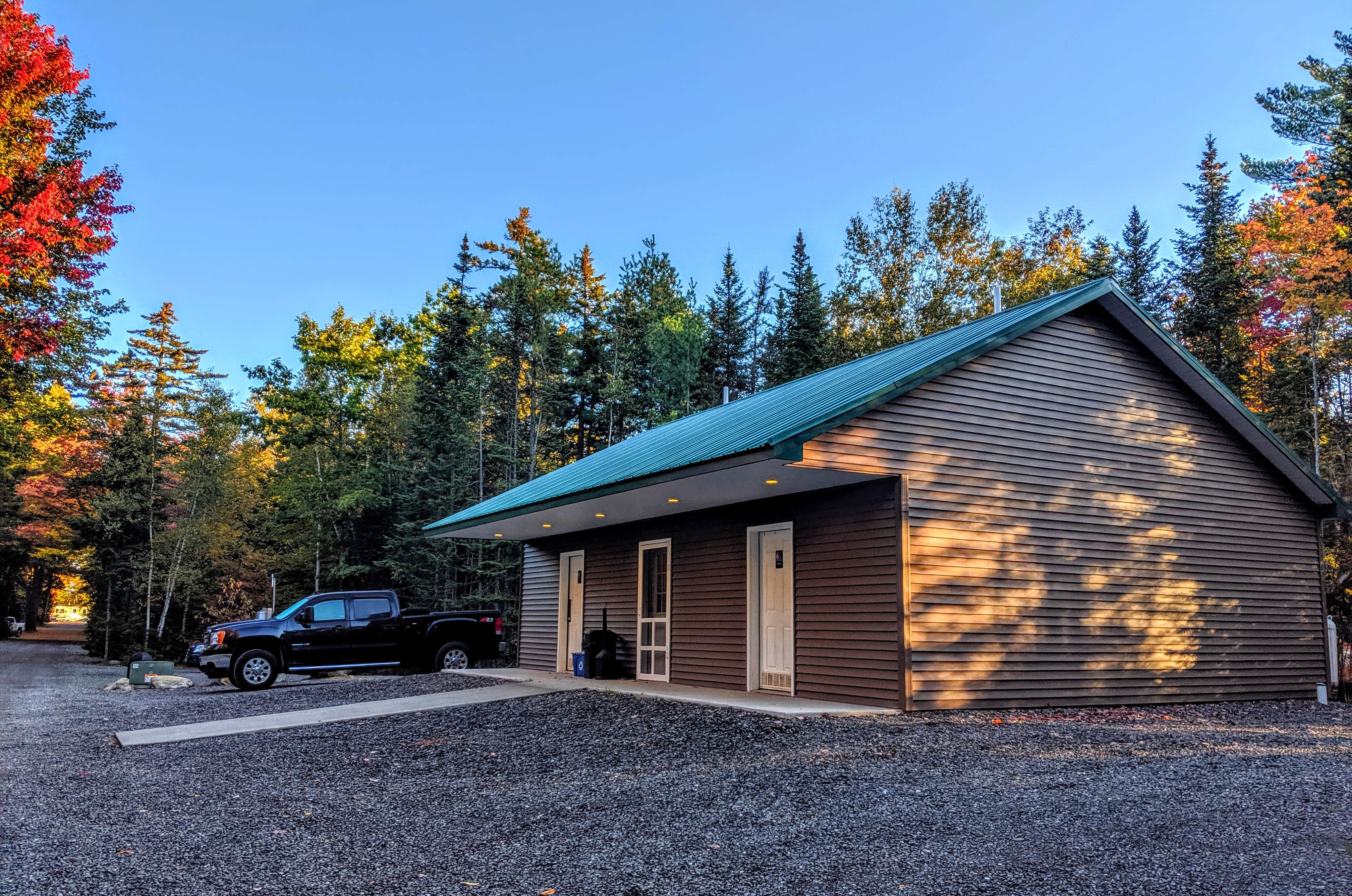 Shari  G.'s photo of a cabin at Spacious Skies Balsam Woods near Madison, ME