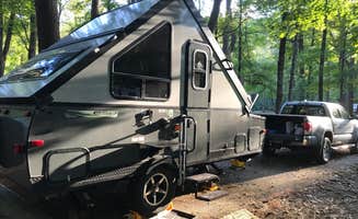 Shannon G.'s photo of rv camping at Pike Lake State Park Campground near Lynx, OH