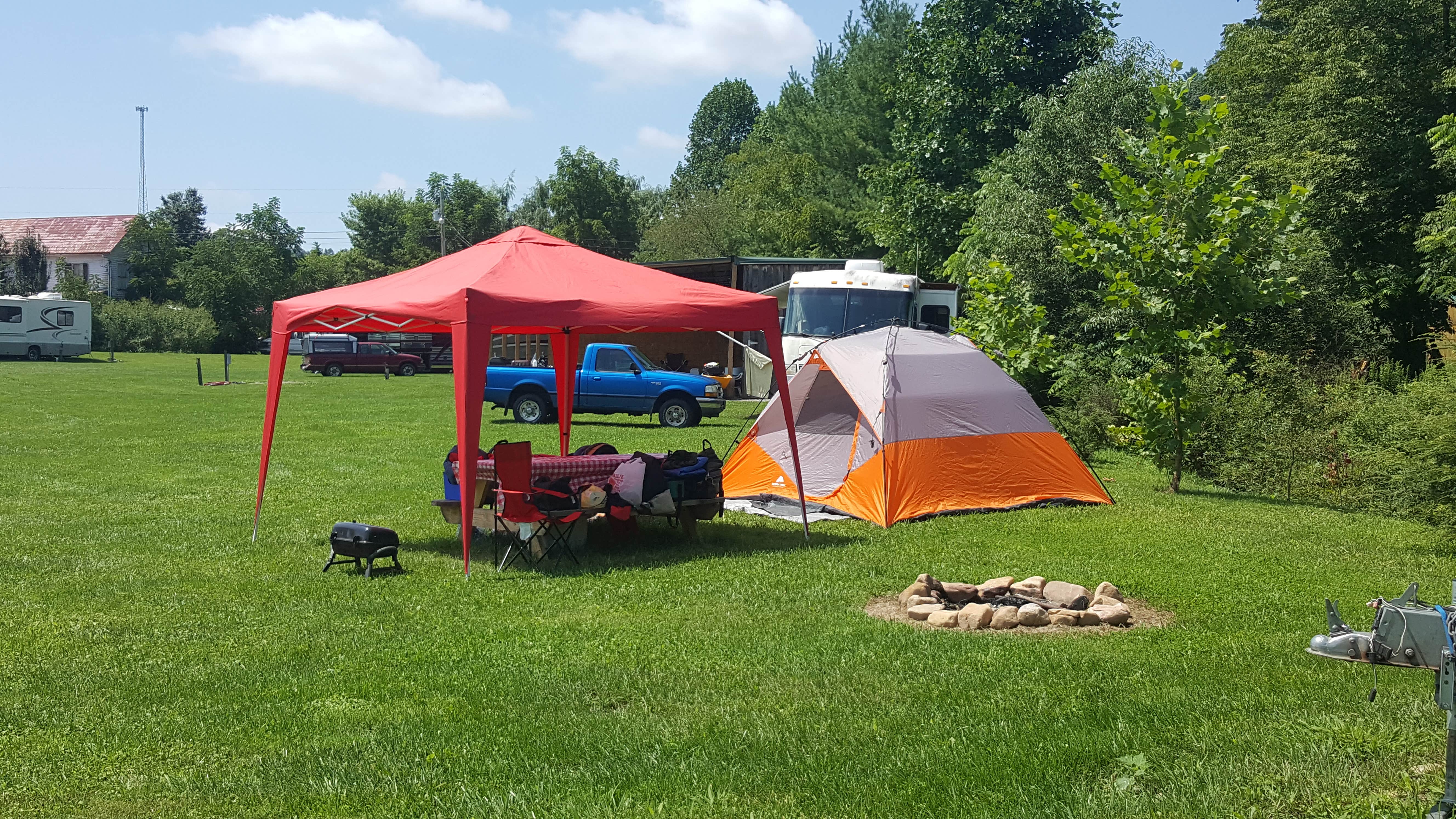 Camping near Washington County Park: Corn Creek Camp and Cabins, Mountain City, Tennessee