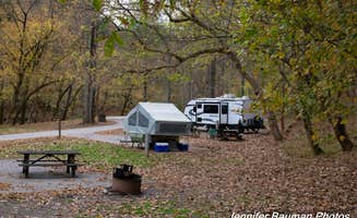 Jennifer B.'s photo of rv camping at River Run Campground — North Bend State Park near Waverly, WV