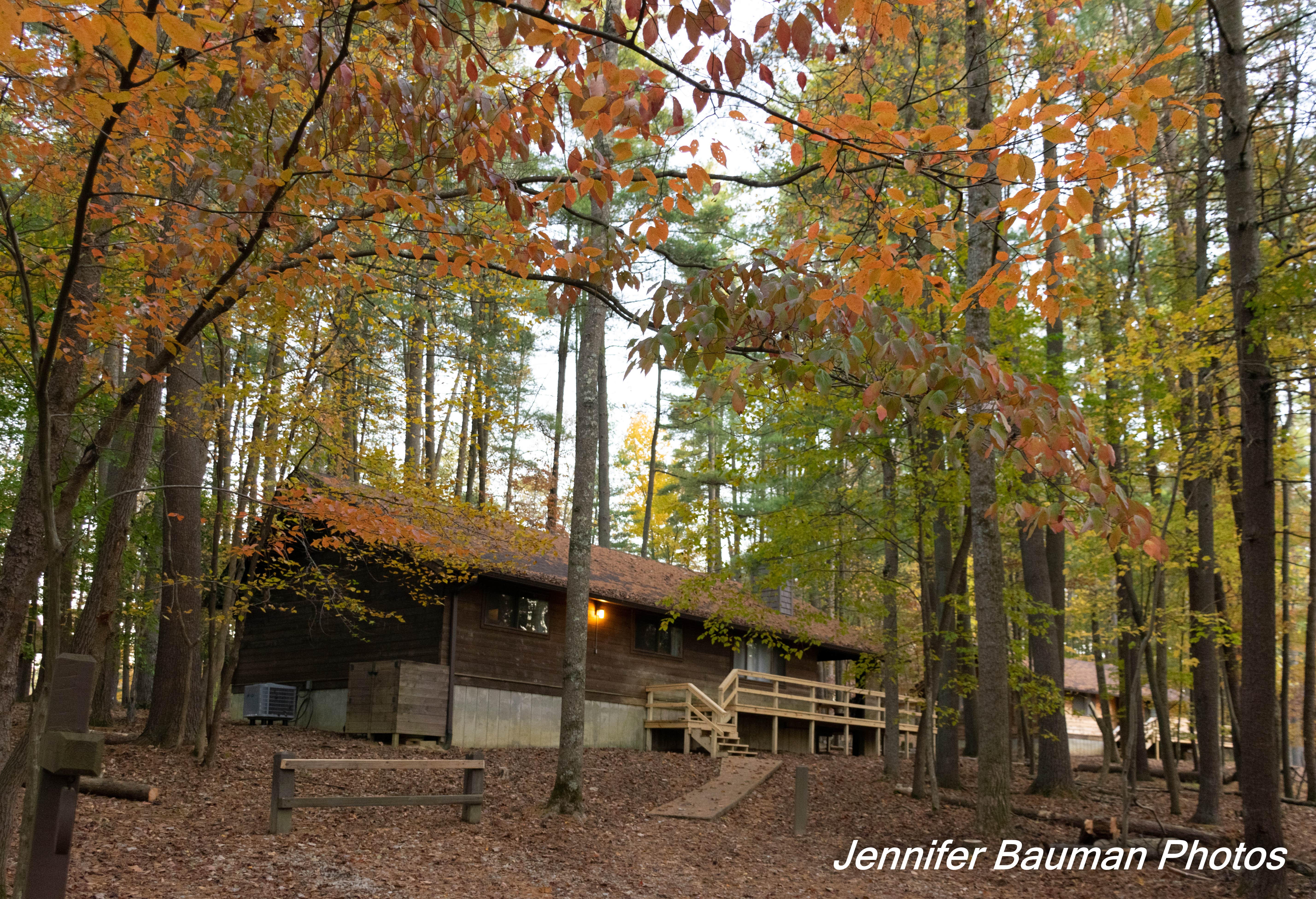 Jennifer B.'s photo of a cabin at River Run Campground — North Bend State Park near Newport, OH