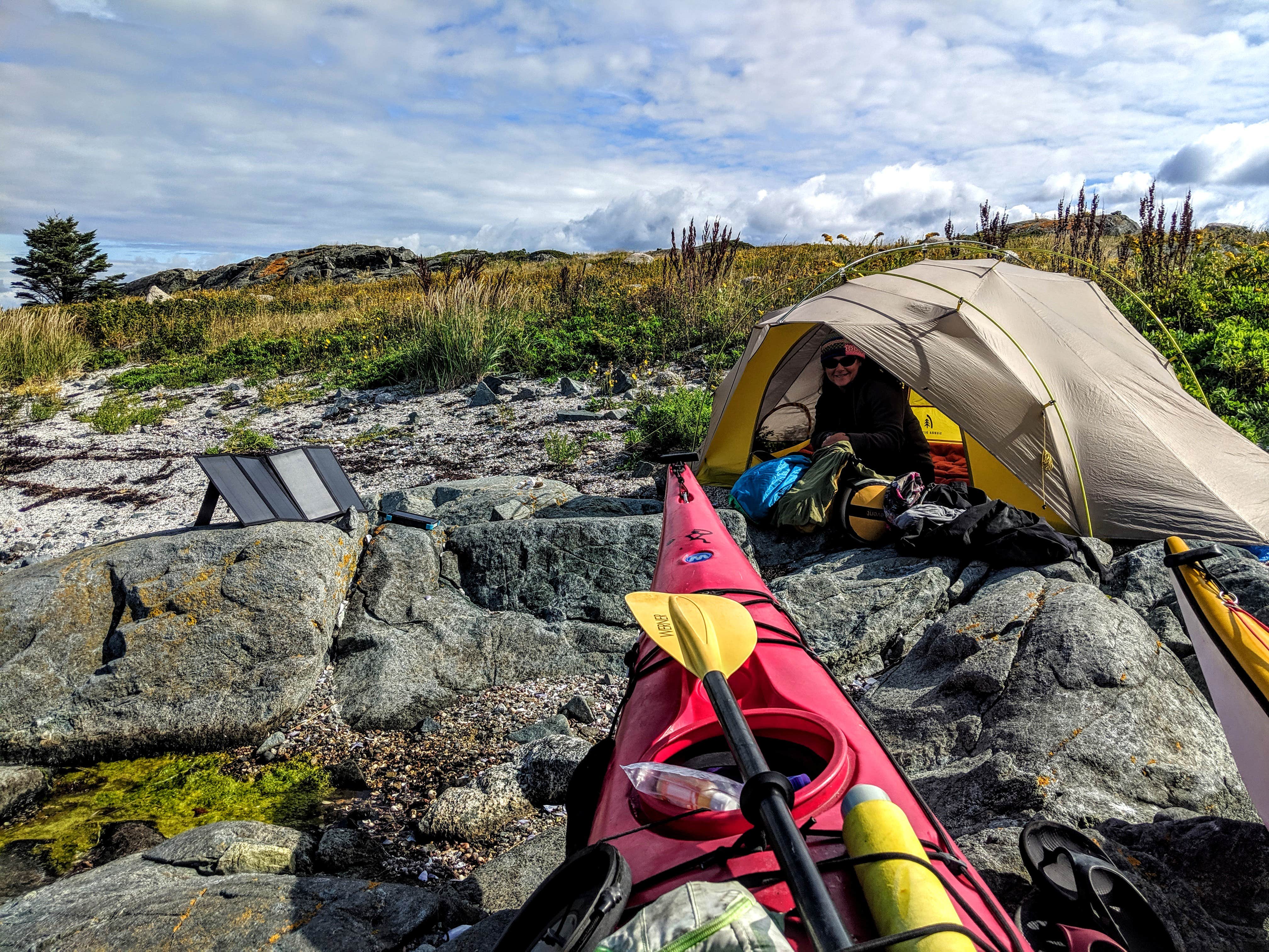 Shari  G.'s photo of a dispersed camping area at Doliver Island near Searsmont, ME