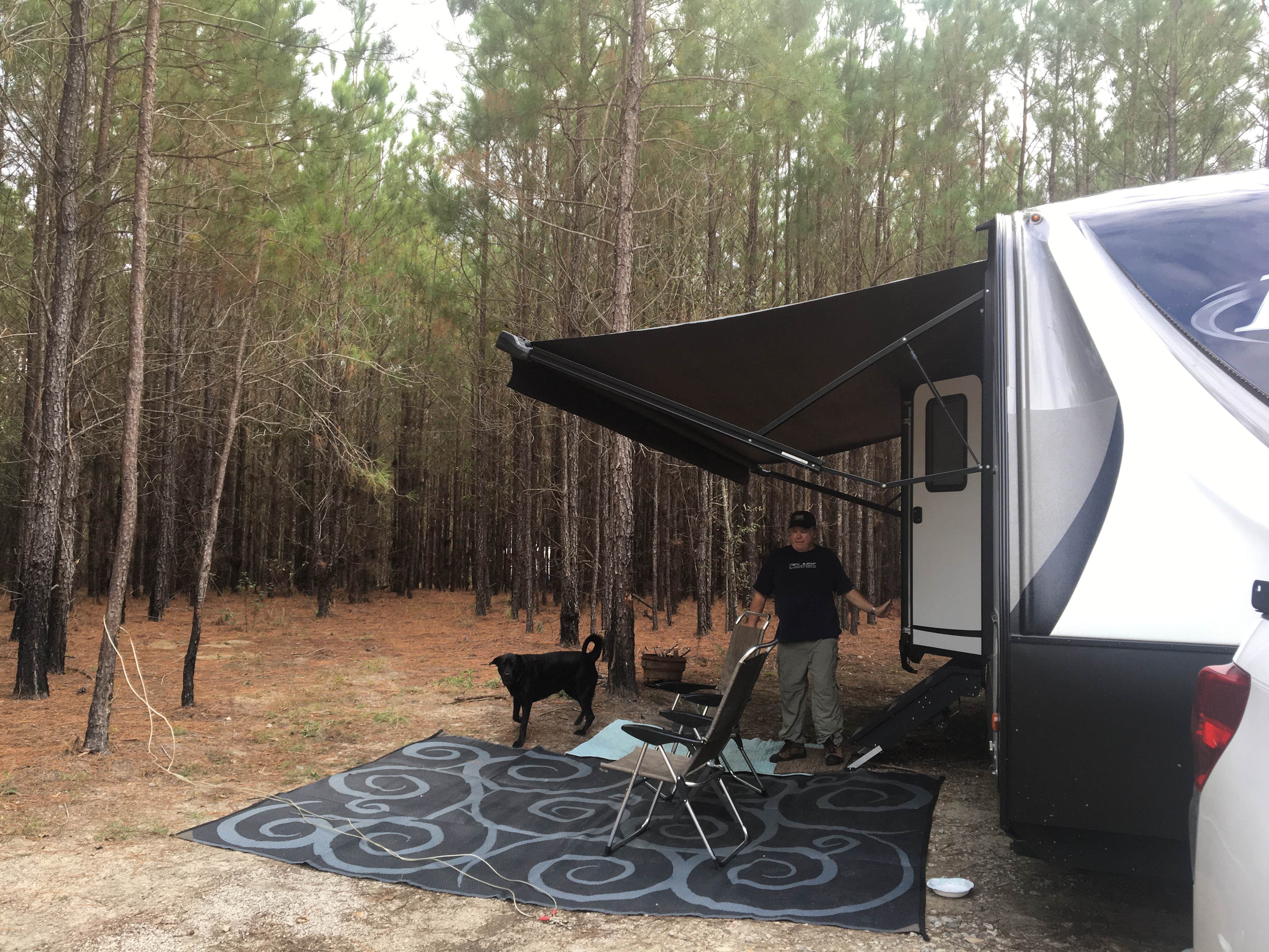 Jenny P.'s photo of rv camping at Camp South RV Park near Rincon, GA