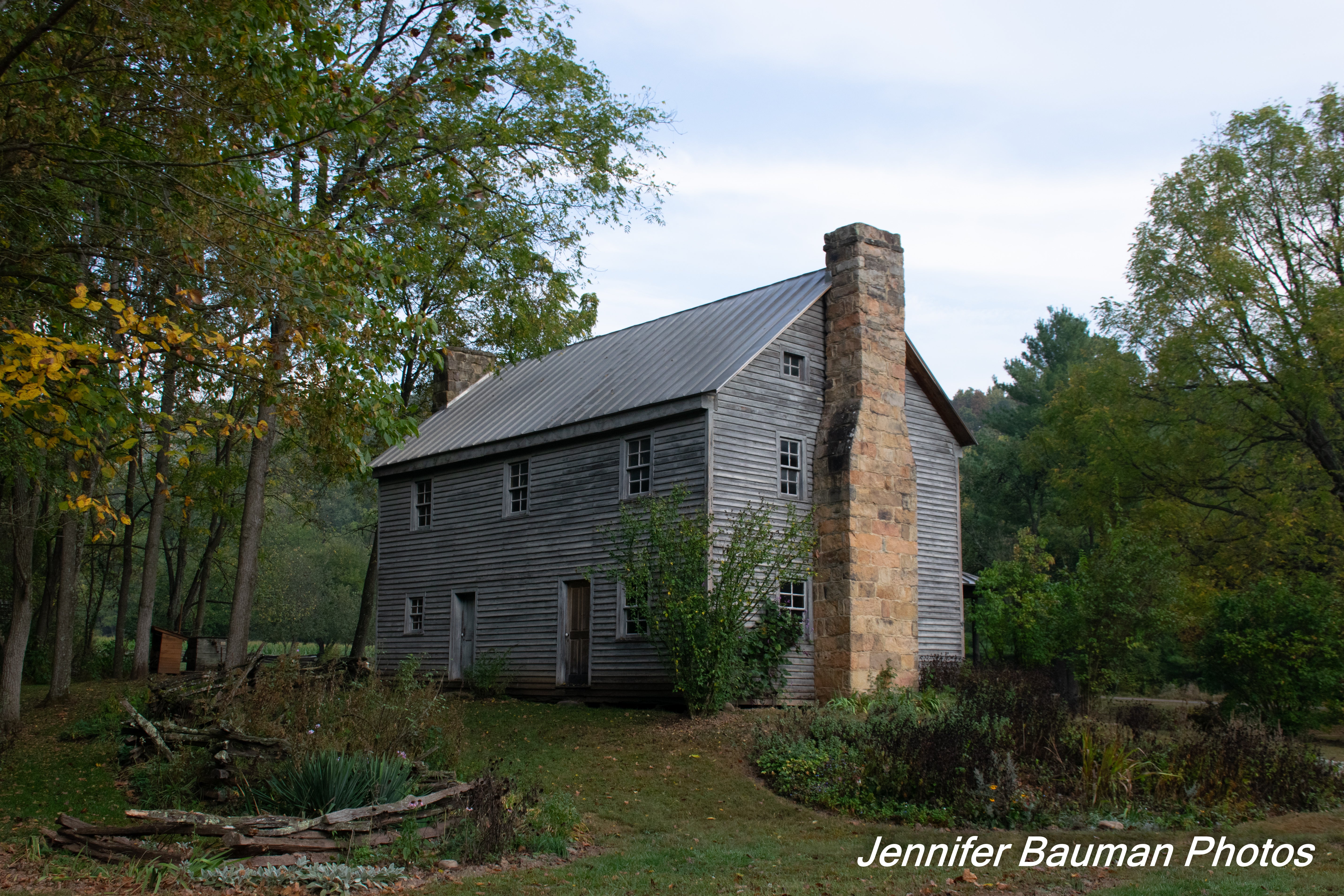Jacob Sites homestead, built in the 1830's at the base of Seneca Rocks.