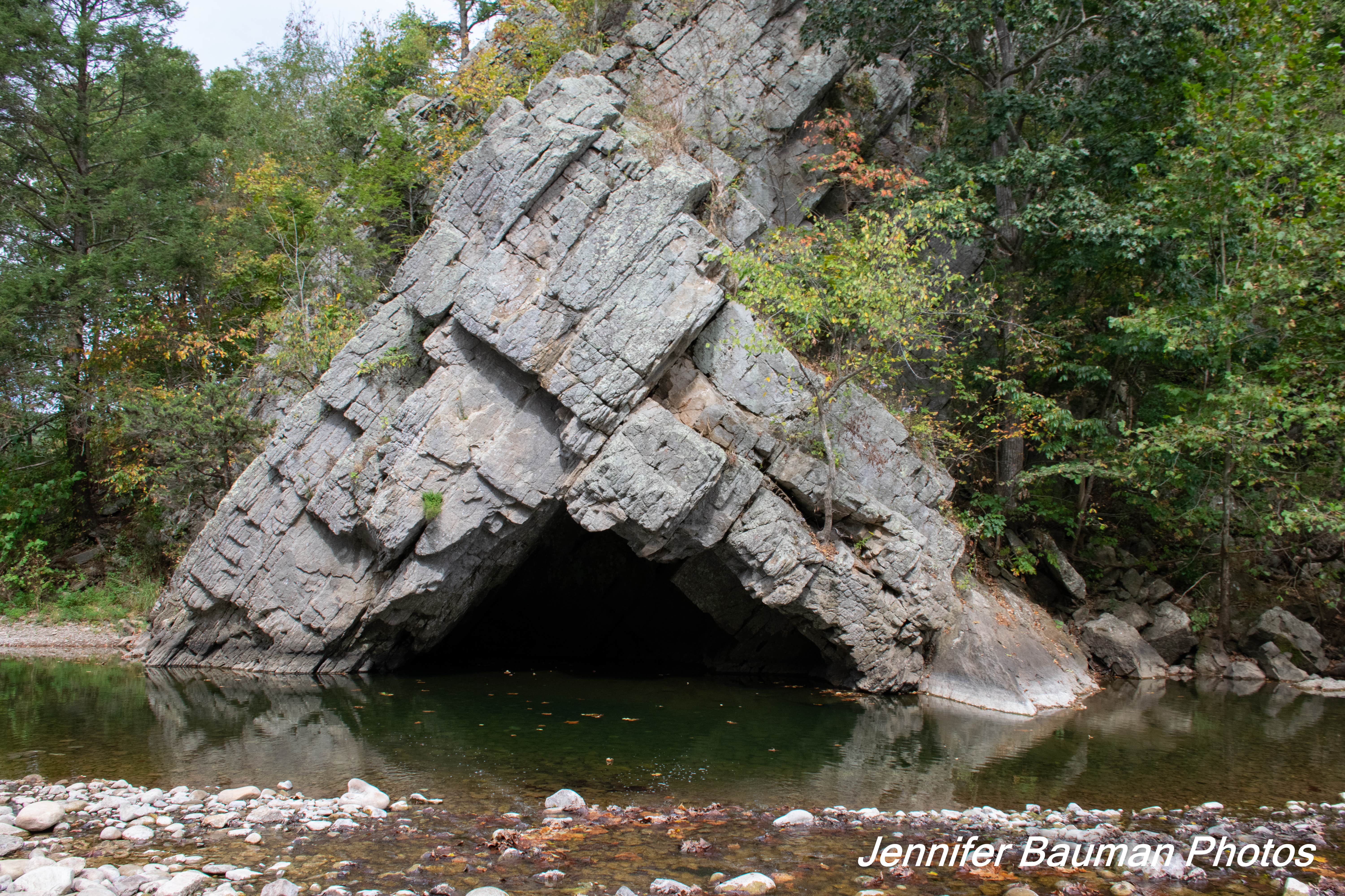 A variety of "swimming holes" available.