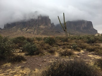 The Superstition Mountains