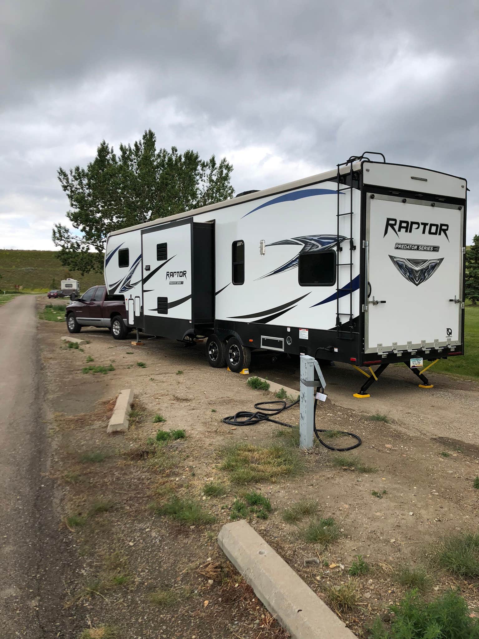 Evan S.'s photo of rv camping at Lake Shel-oole Campground near Cut Bank, MT