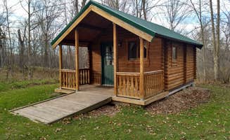 Shelly E.'s photo of a cabin at Nugget Lake County Park near Eagan, MN