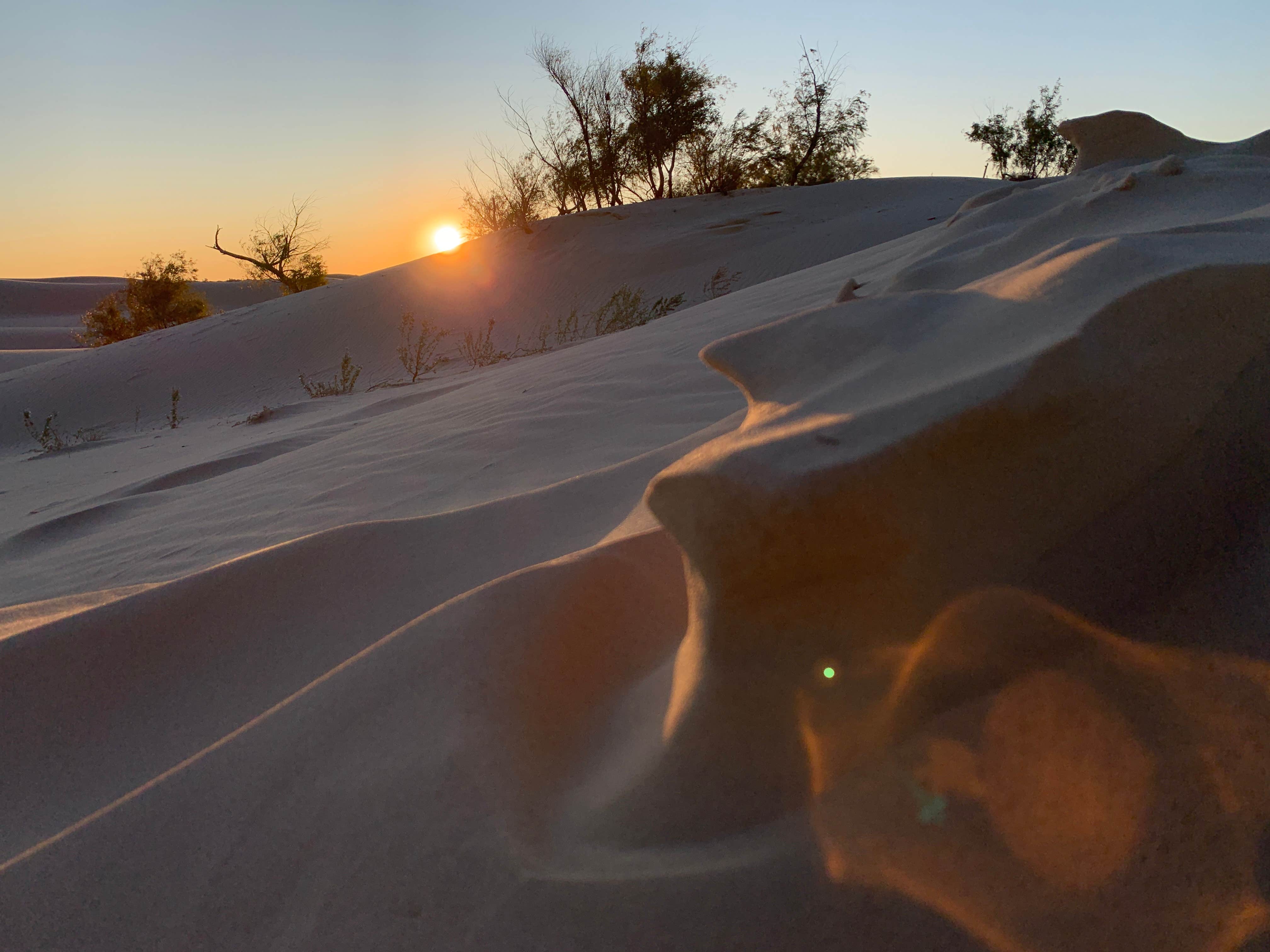 Sand formations