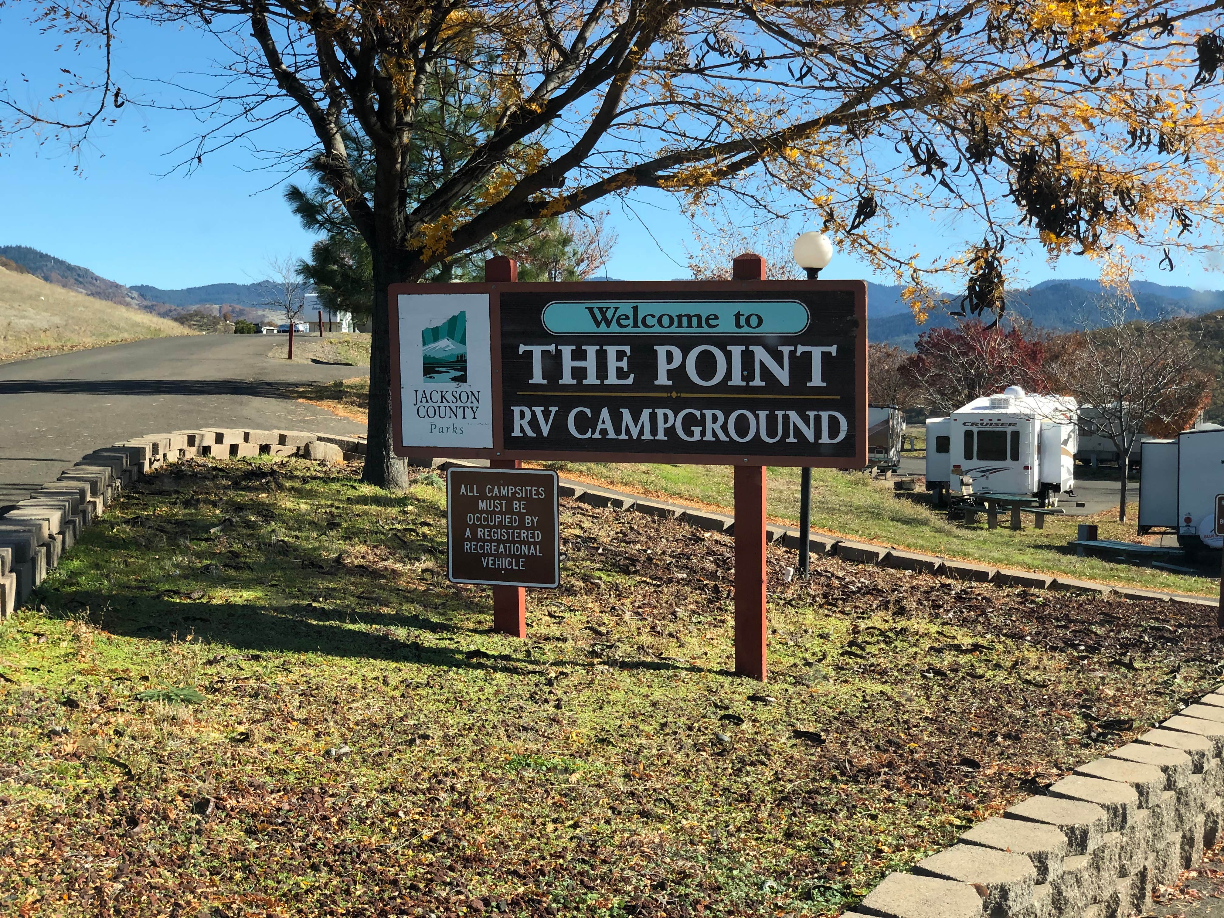 The School for  Y.'s photo of rv camping at Point RV Park at Emigrant Lake near Talent, OR
